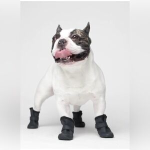 Canada Pooch Wellies EUC Black Winter Boots with Soft Lining snow cold sz XS